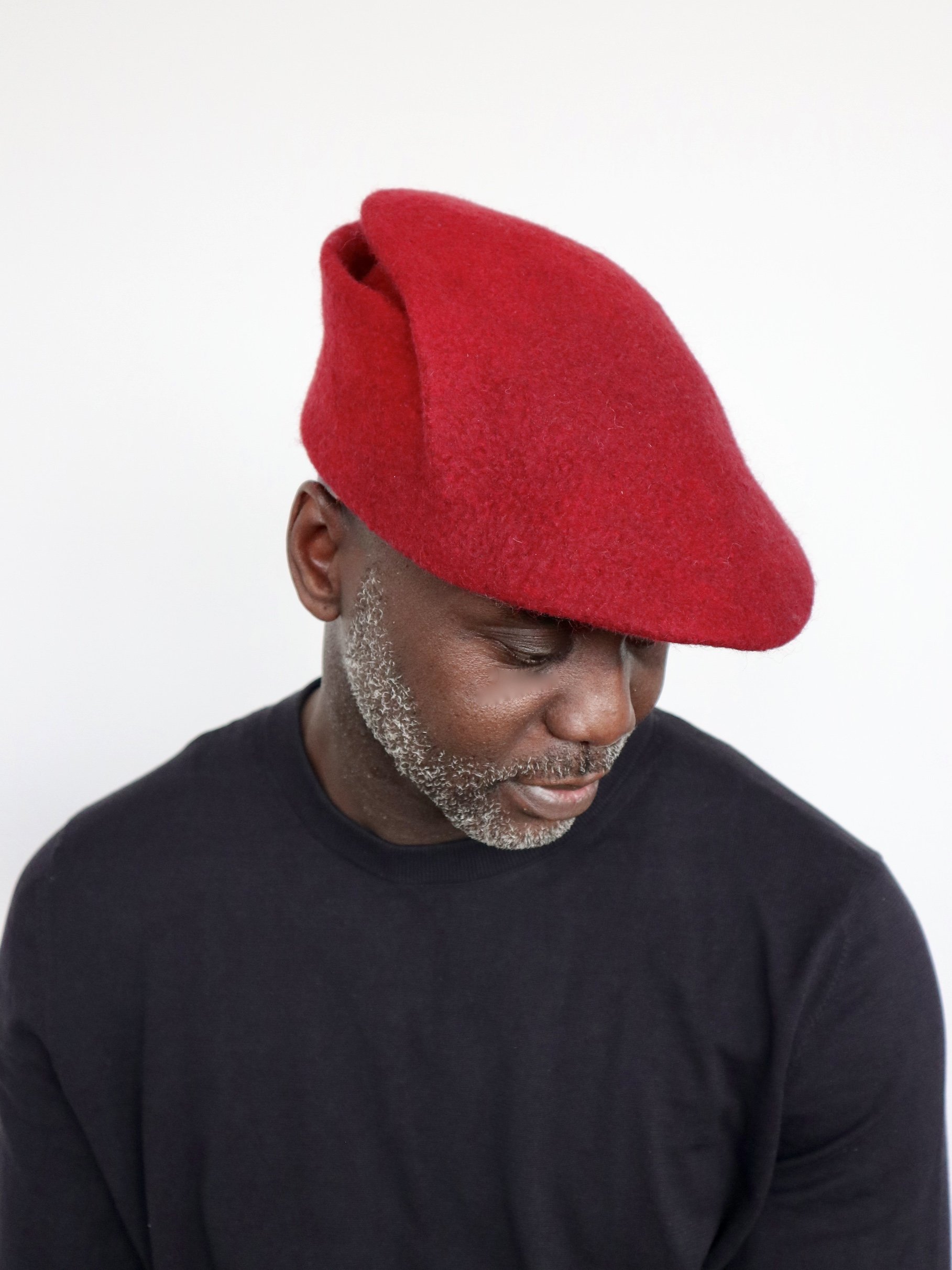 Red Felt Cap Brian