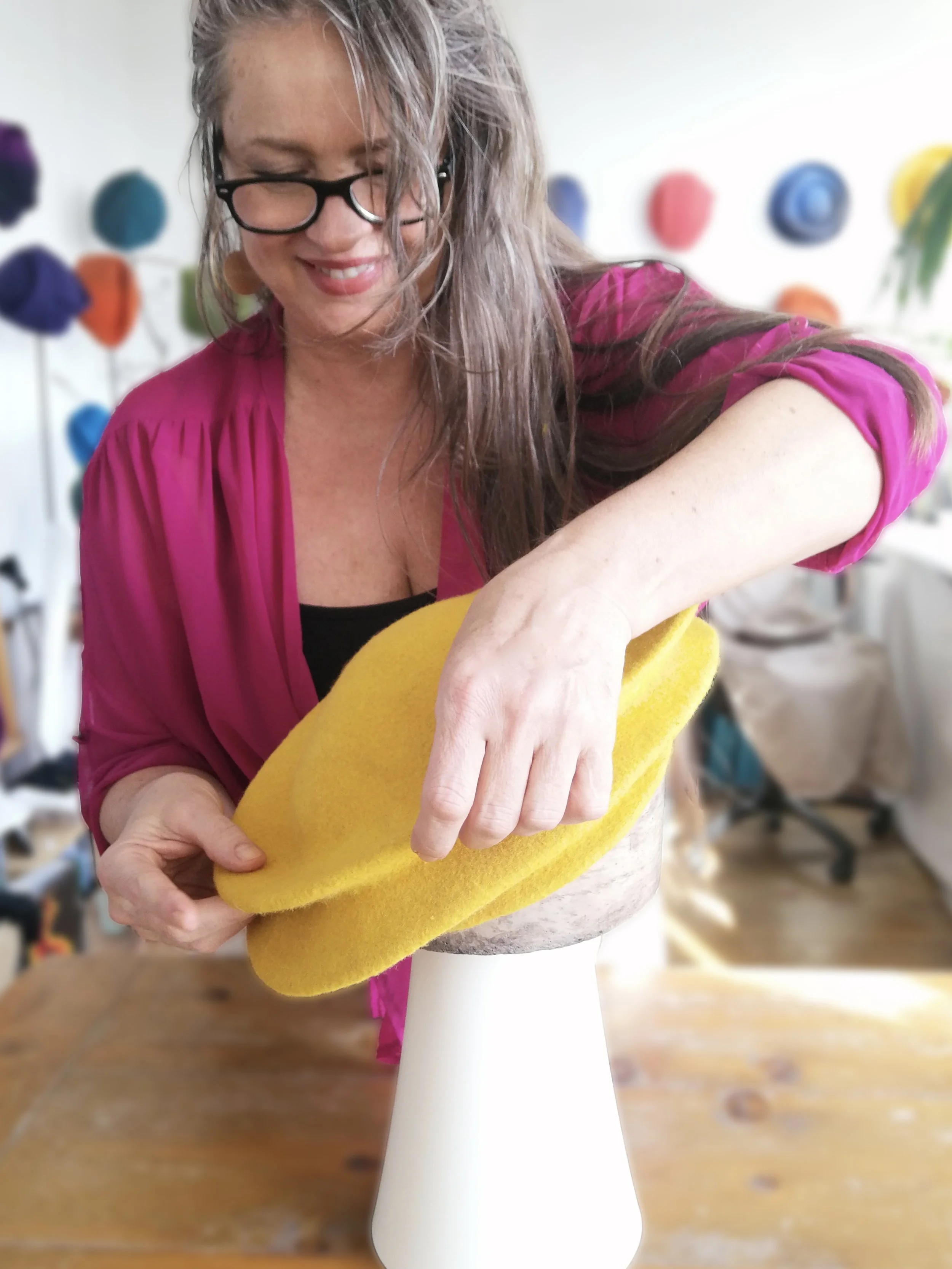 Five Ways to Make Your Felt More Sculptable (and Your Hats More Striking!)