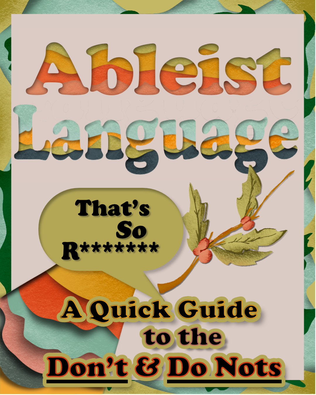 Unlearning Ableist Language