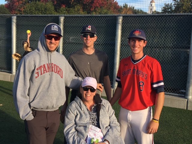 Gretchen, Stephen, Nick, Austin Piscotty