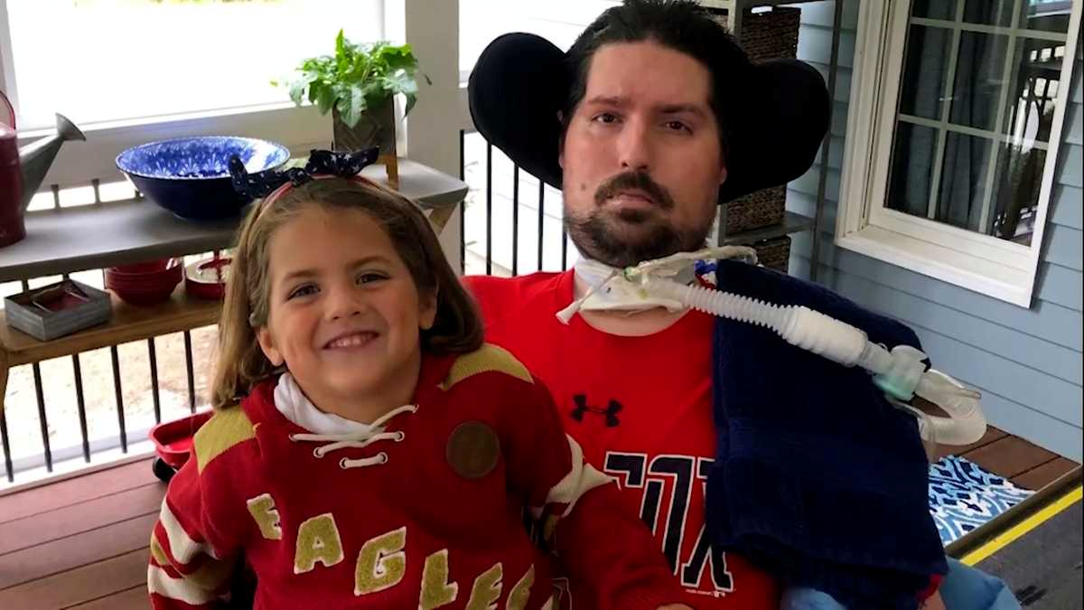 Pete Frates and Daughter Lucy