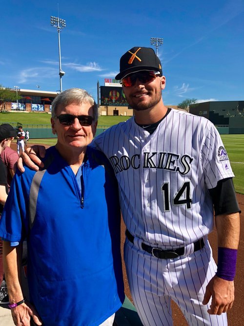 Jim Hilliard and son Sam