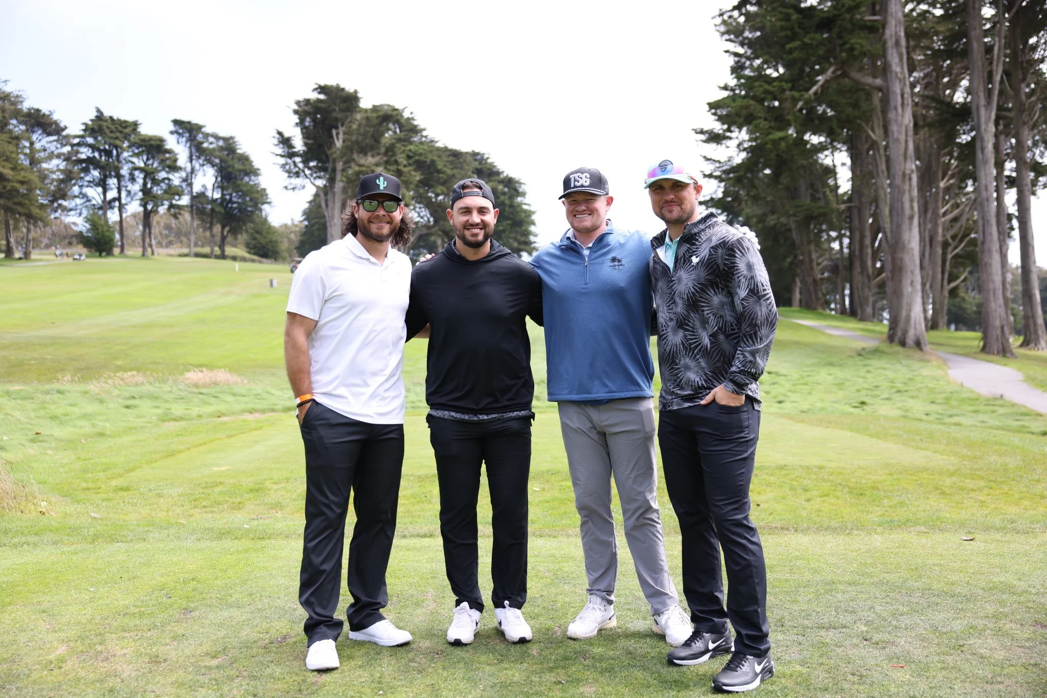 Brandon Crawford Michael Conforto Logan Webb and JD Davis 