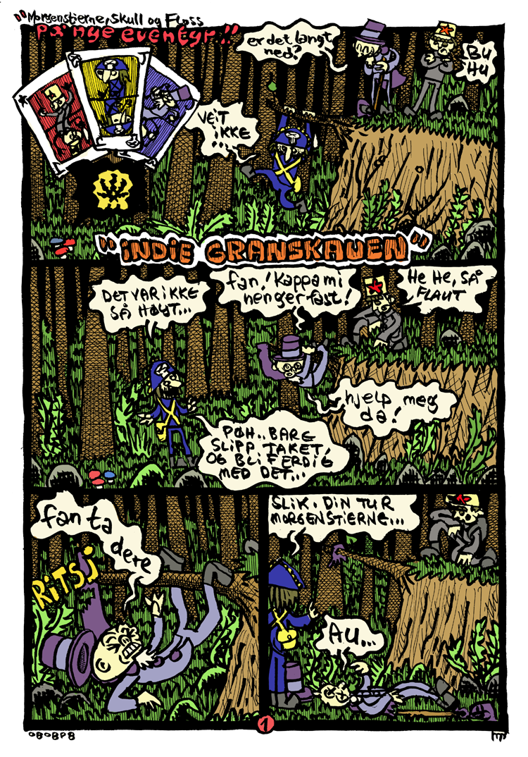 Indie Woods (7pages). Published on Nettserier from October 13th 2008.