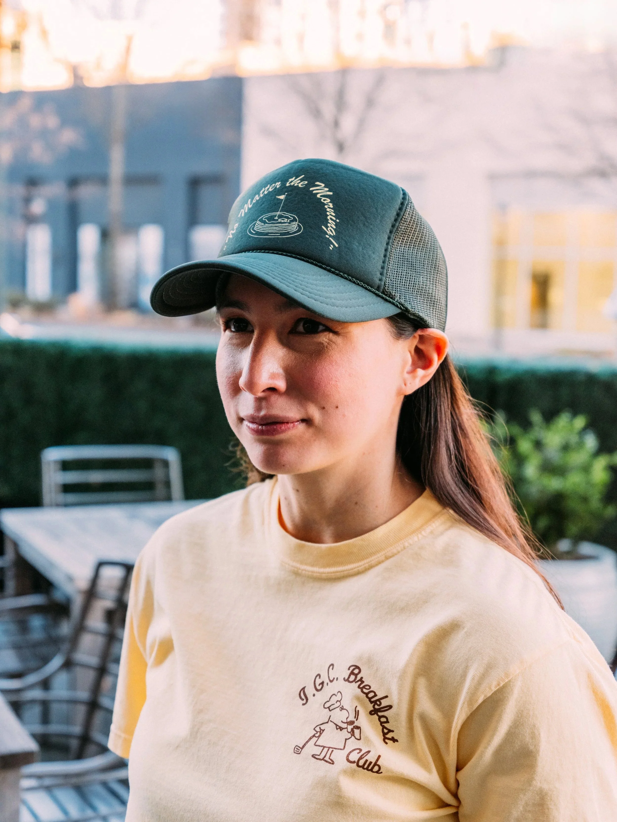 IGC Breakfast Club Pancake Trucker Hat.