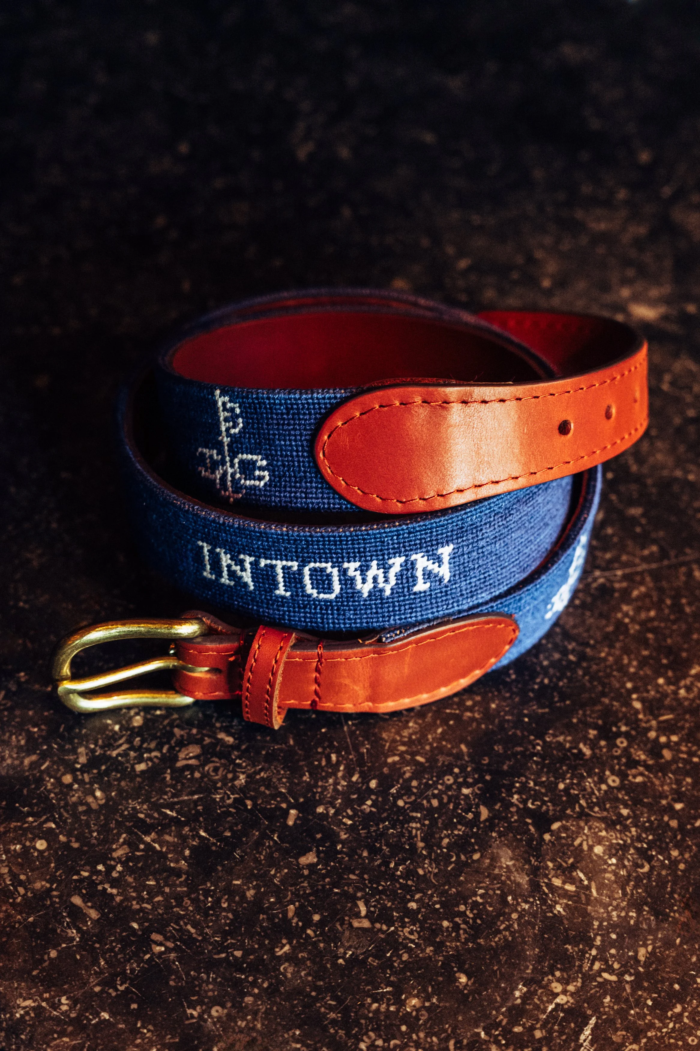 Smathers & Branson Belt (Navy)