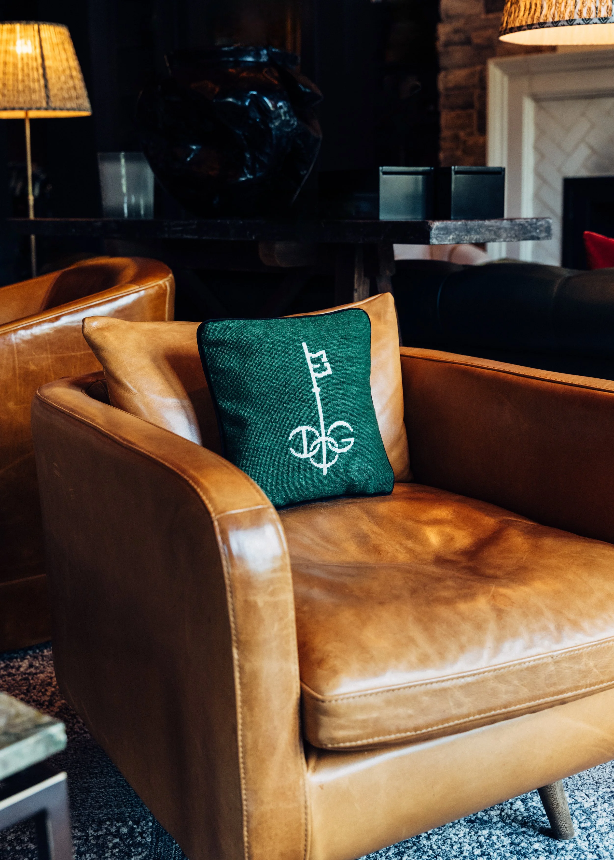 Smathers & Branson Needlepoint Pillow