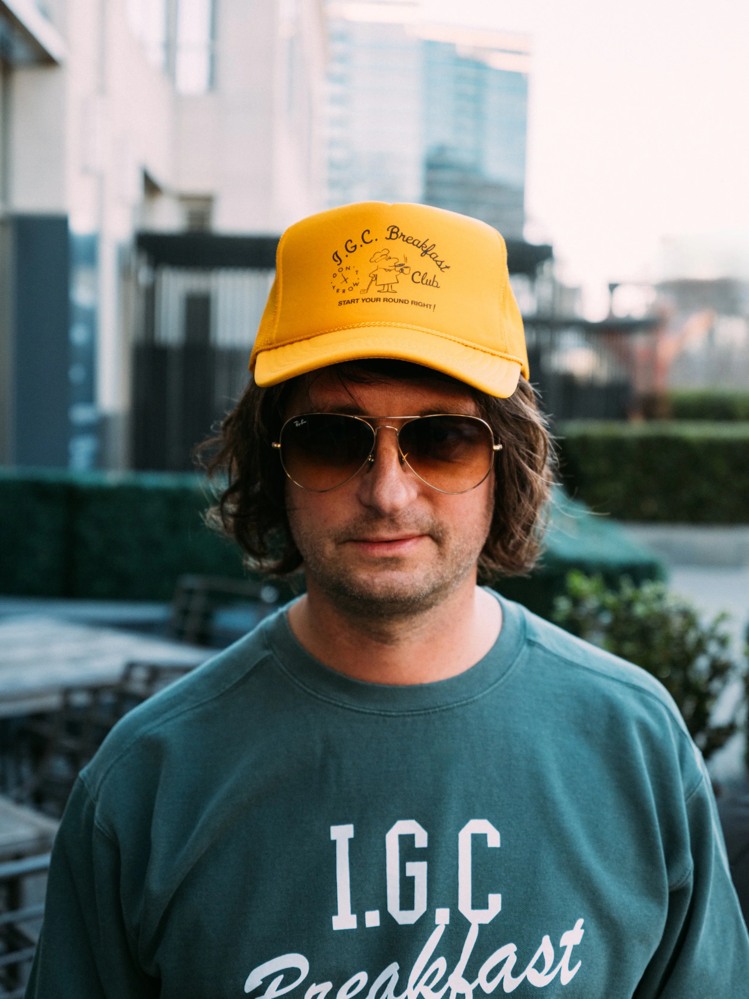 IGC Breakfast Club Yellow Trucker Hat.