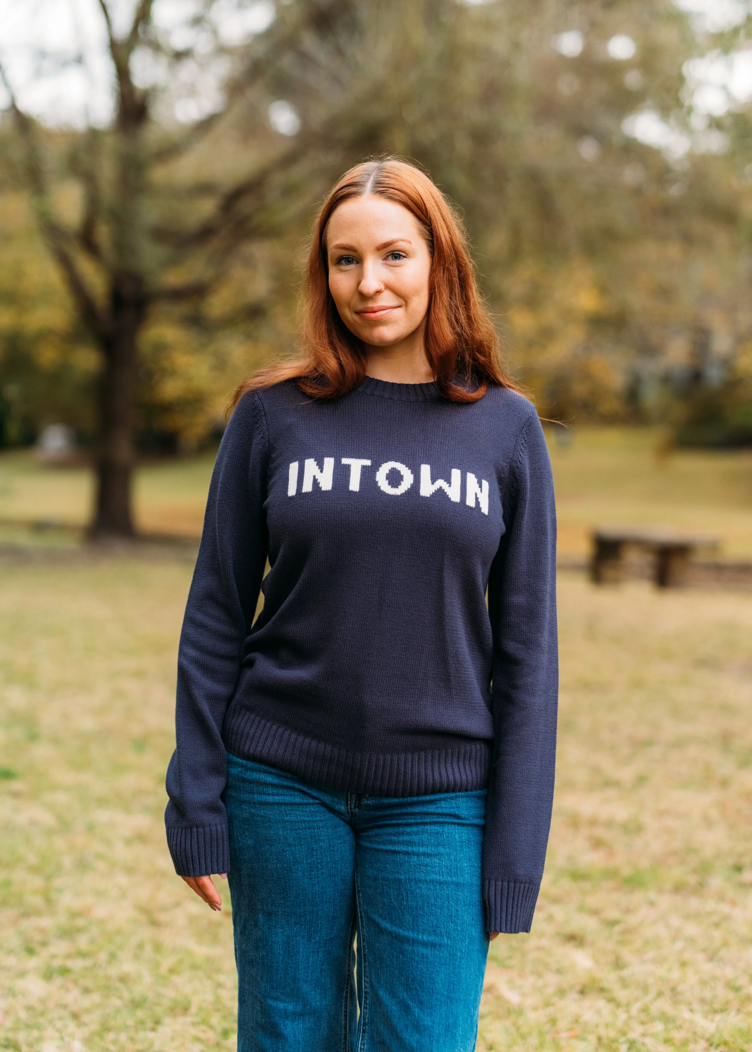 Ellsworth + Ivey Crewneck "INTOWN" Sweater