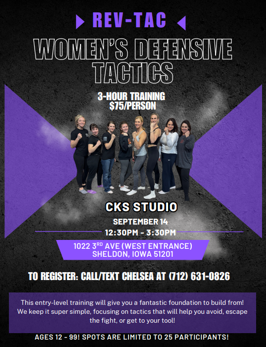 Private Event: Women's Defensive Tactics