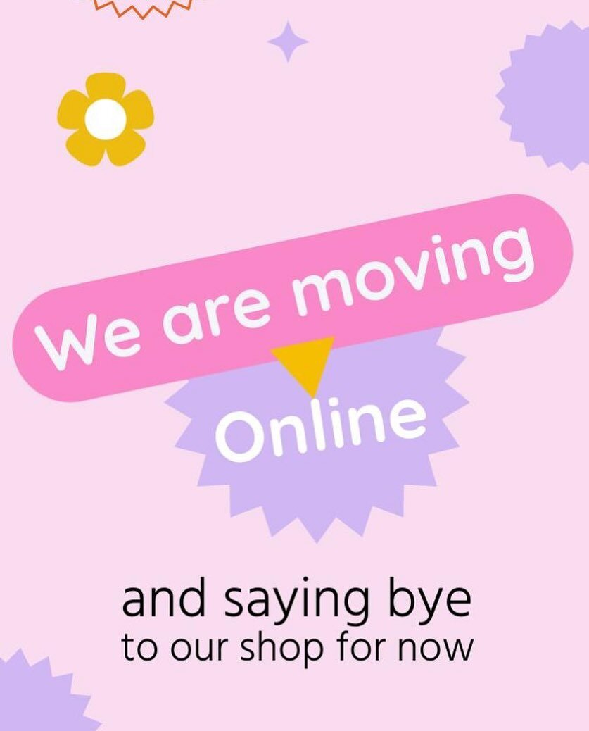 🩷🌈 WE ARE MOVING ONLINE FOR A WHILE! 🎉This will be the last month at our gorgeous Brick Lane Shop! 🎉 You have 4 weeks left to come and enjoy the magic of this place! Celebrate what we have created together and get excited with us about everything