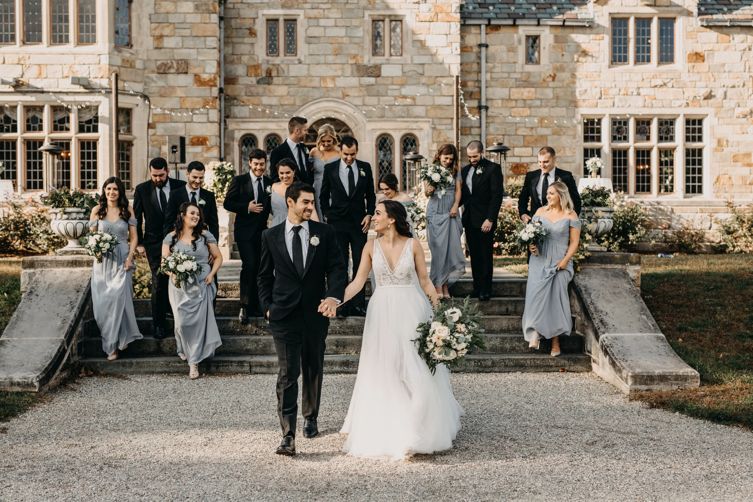 Megan + Dan Connecticut Wedding, Gallaher Mansion — Lovely Events
