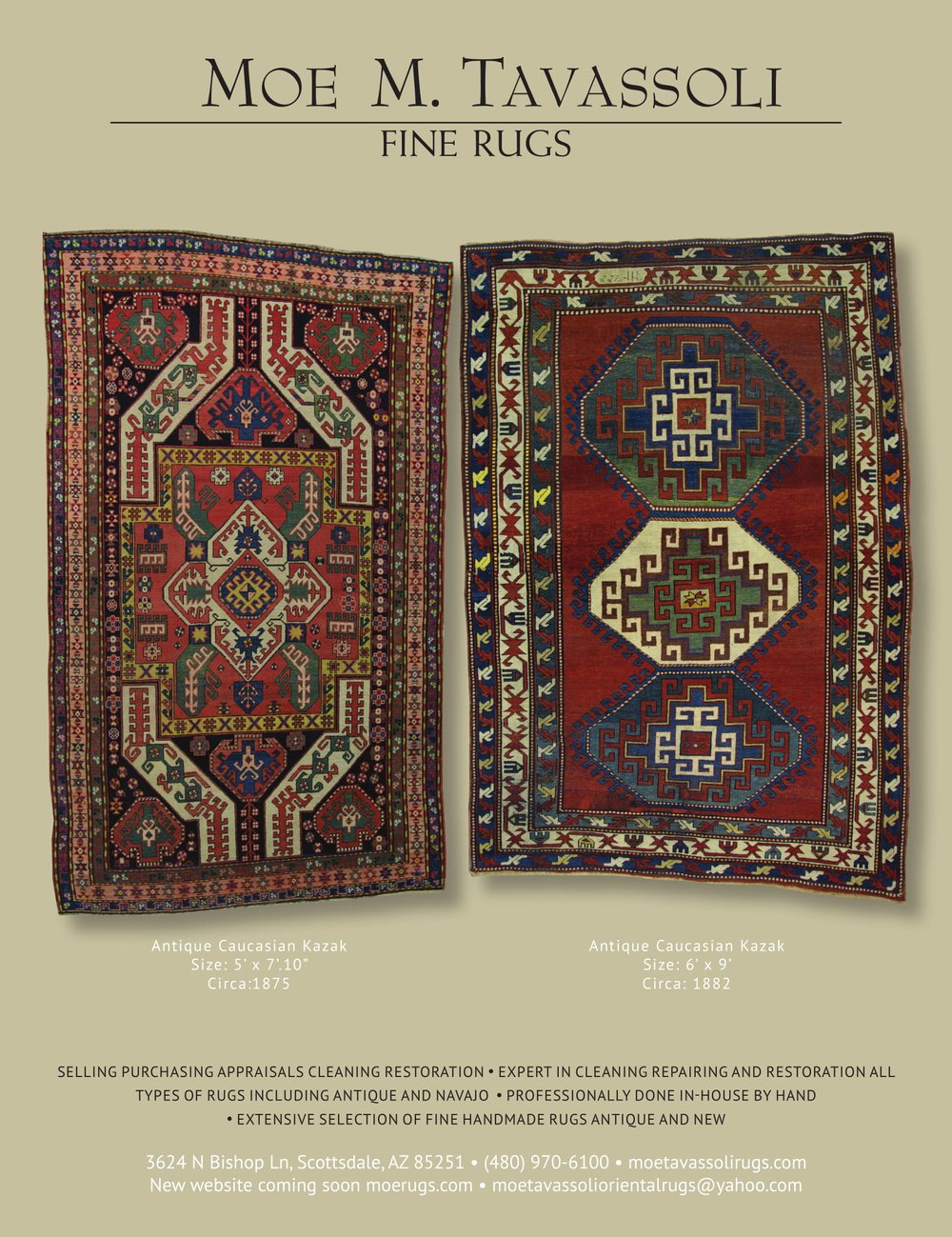 Our Story Moe Tavassoli Oriental Rugs