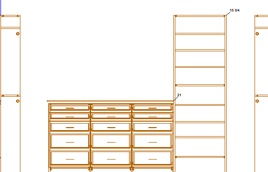 CAD Design Wall View