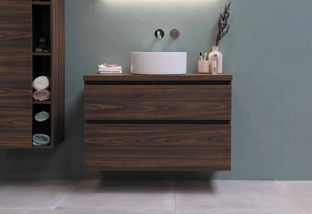 Custom Bathroom Cabinetry | Sacramento Bathroom Vanities - CHA Closets ...