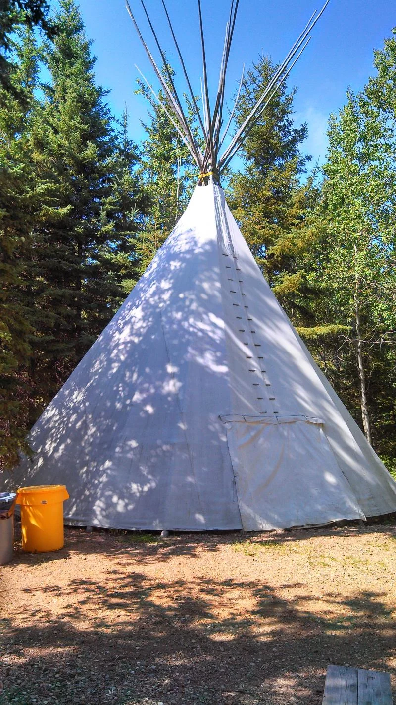 24 ft tipi (sleeps 6)