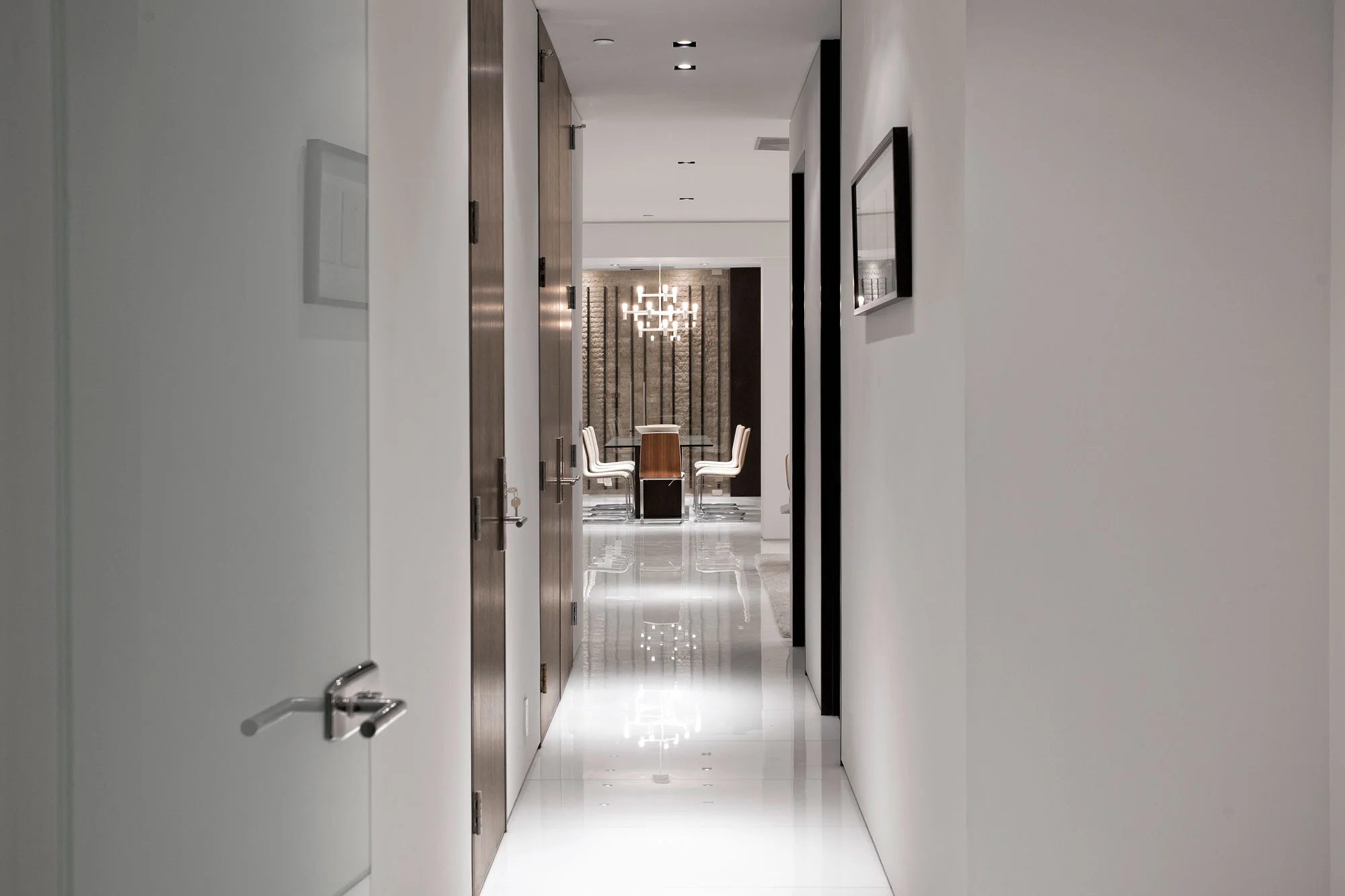 Hallway from Master Bedroom