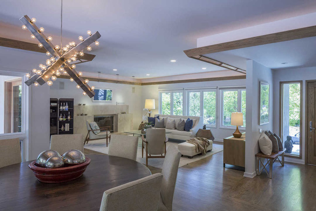 DIning Area & Living Room