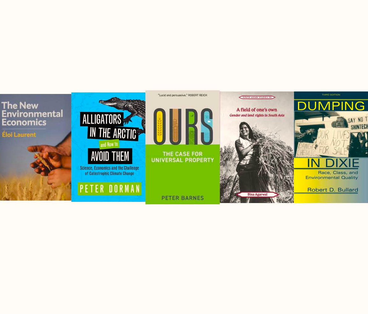 Best books on the political economy of the environment