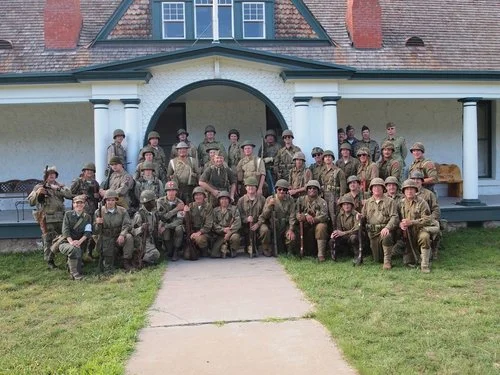 PHOTO: March on Rome World War II Reenactment Soldiers