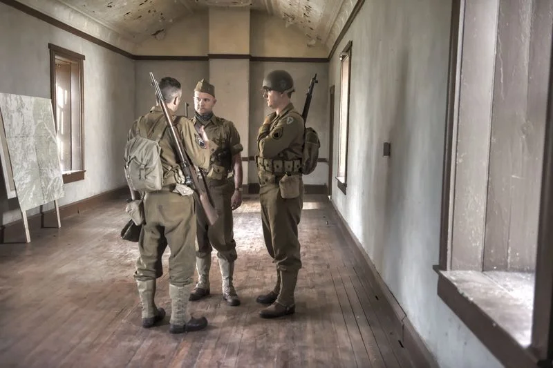 PHOTO: March on Rome World War II Reenactment soldiers
