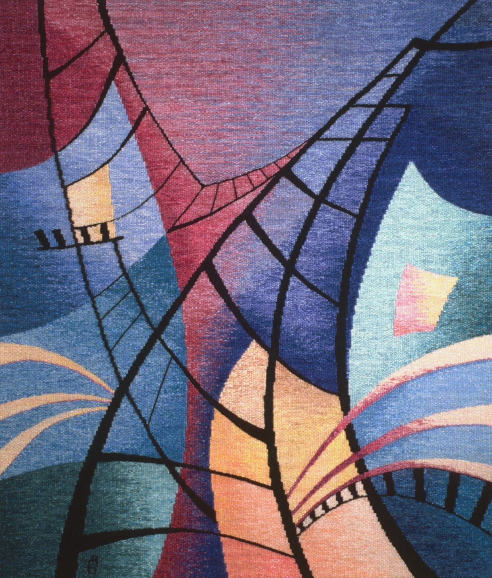 Bending Notes, 48x36"