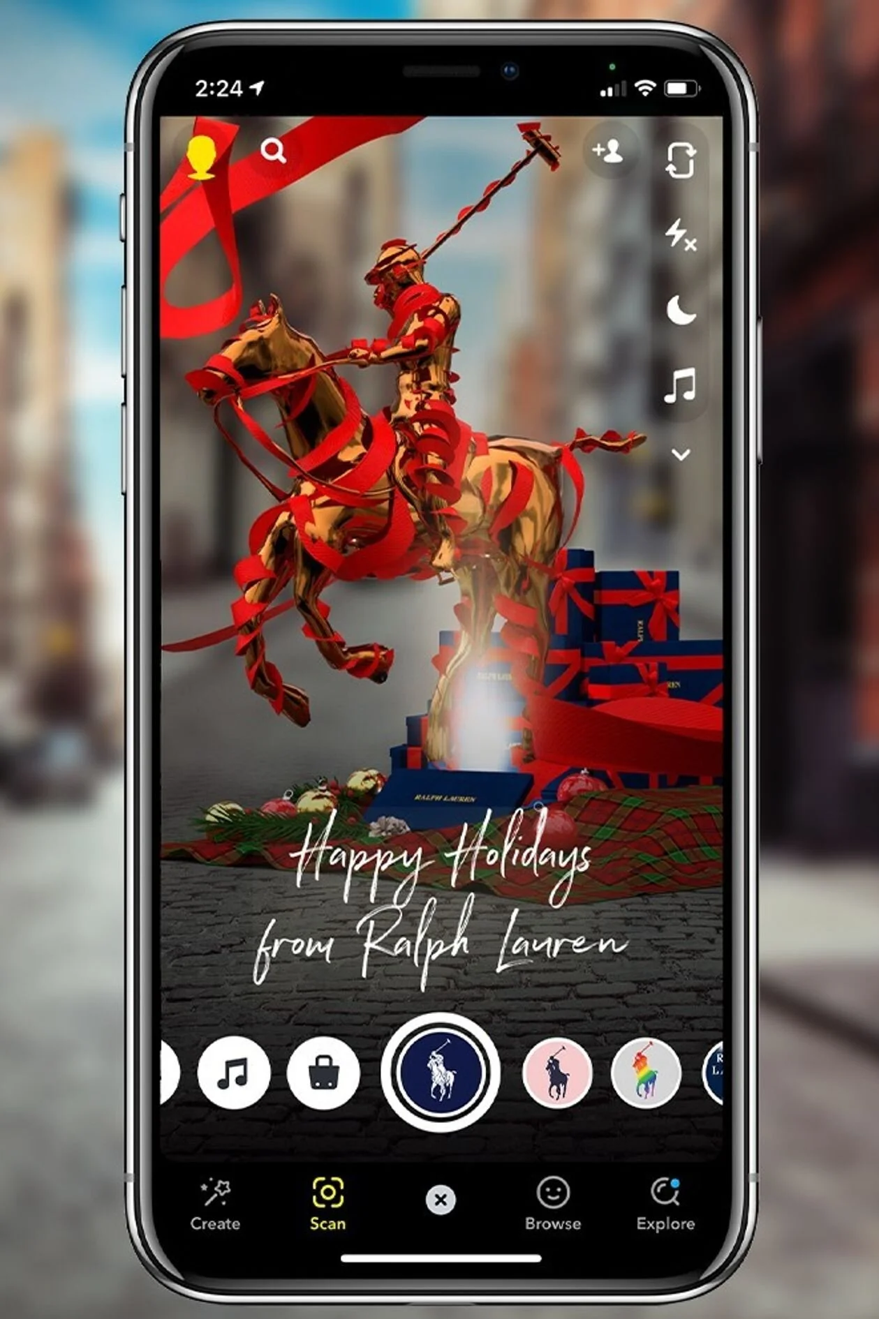 Ralph Lauren adds AR to iconic logo