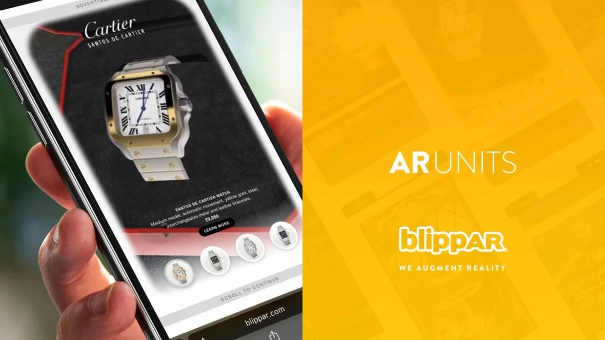 Blippar launches AR ad units
