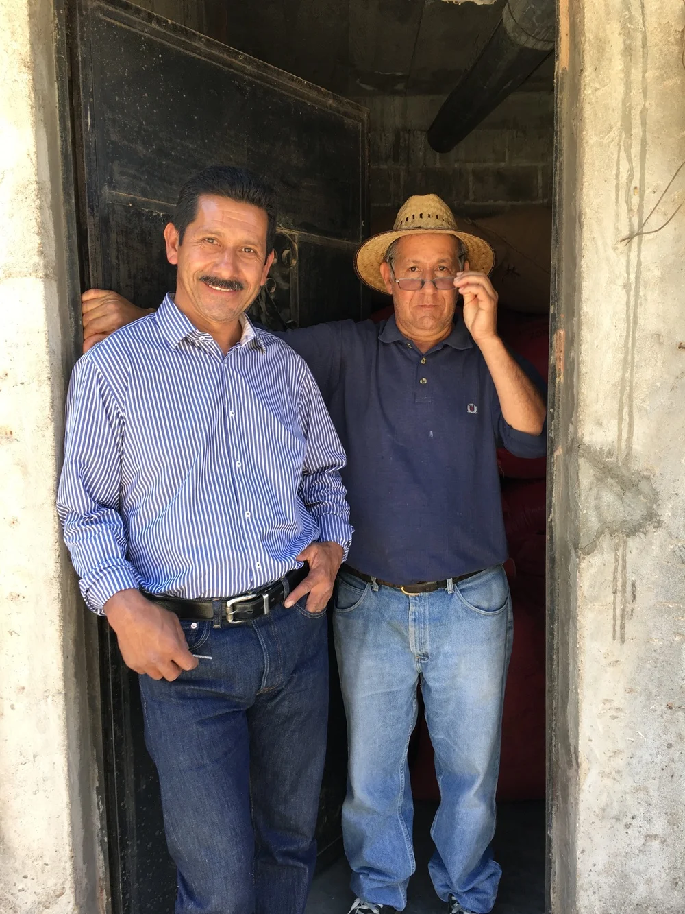 Aurelio (left), and his brother Julian
