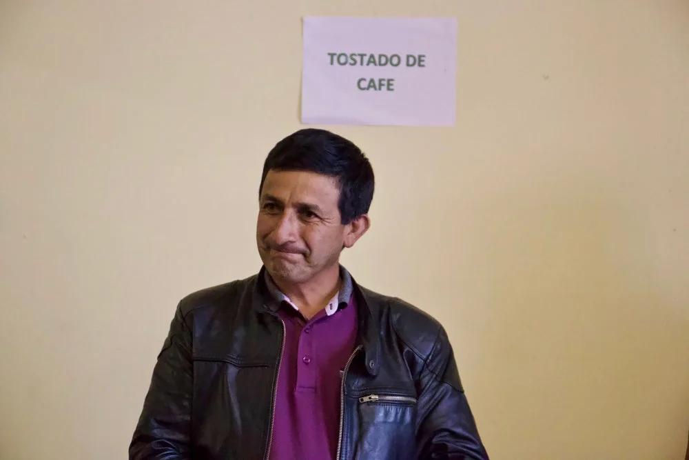 Mario of Cooperativa Agraria Rutas del Inca.