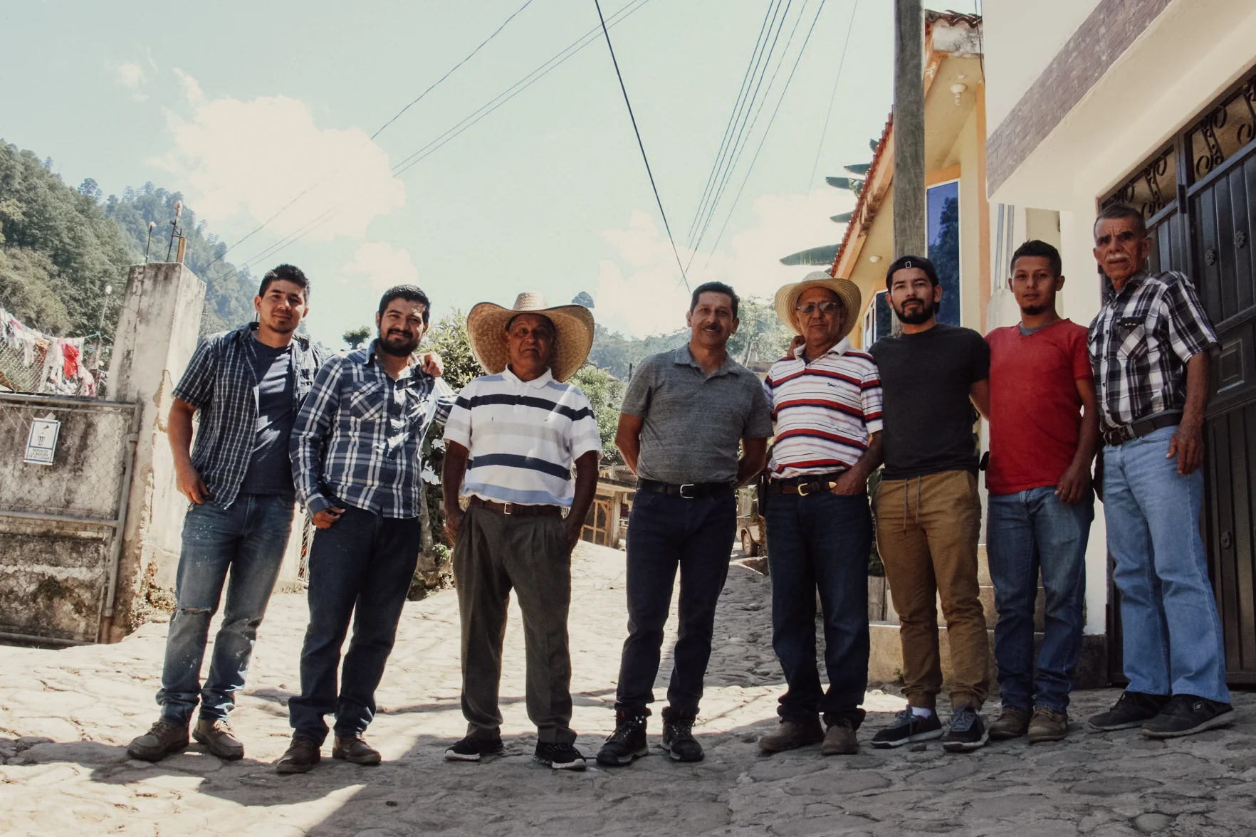A few members of the immediate and extended Villatoro family.