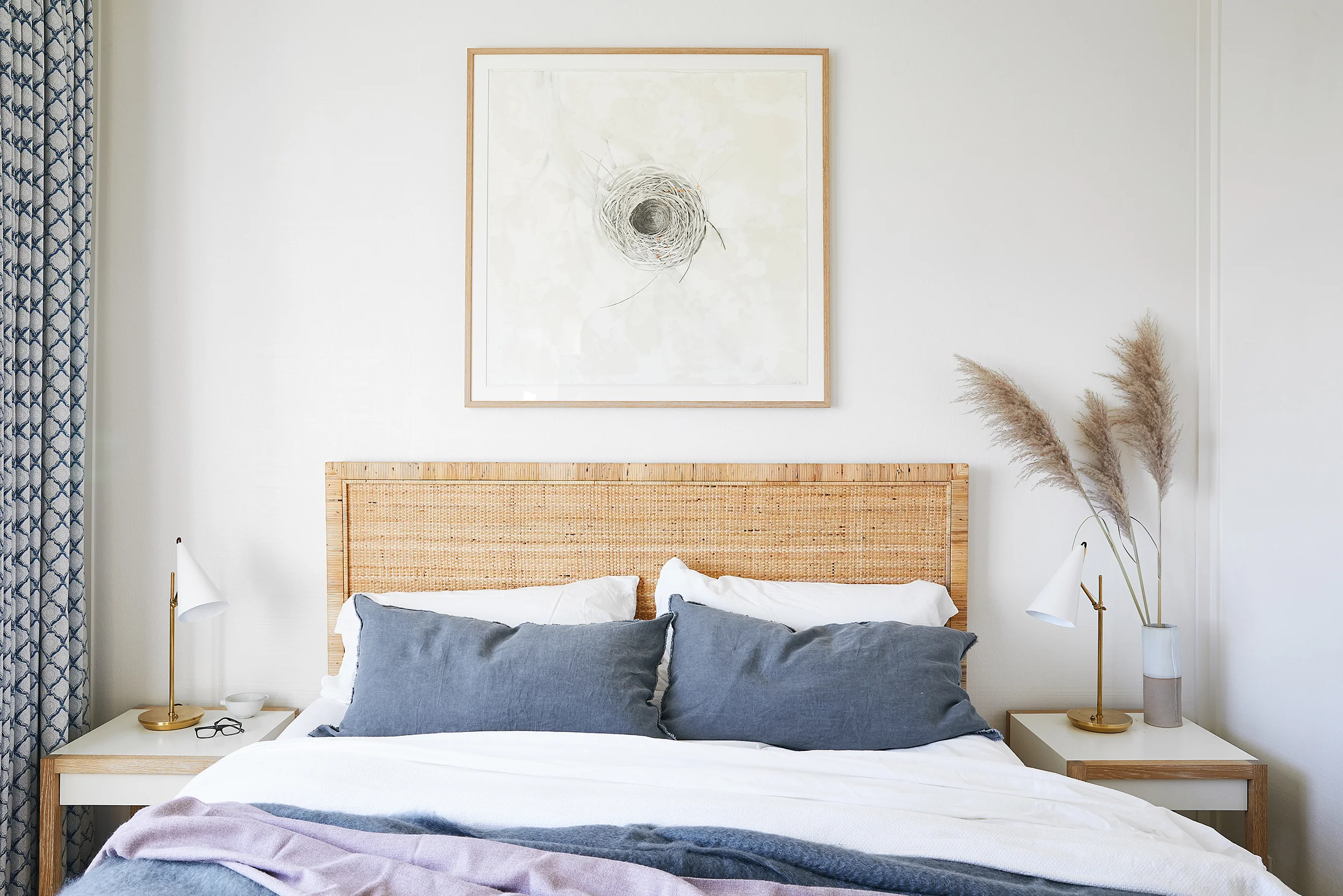 Lauren Nelson Design // Stinson Beach House // Guest Bedroom