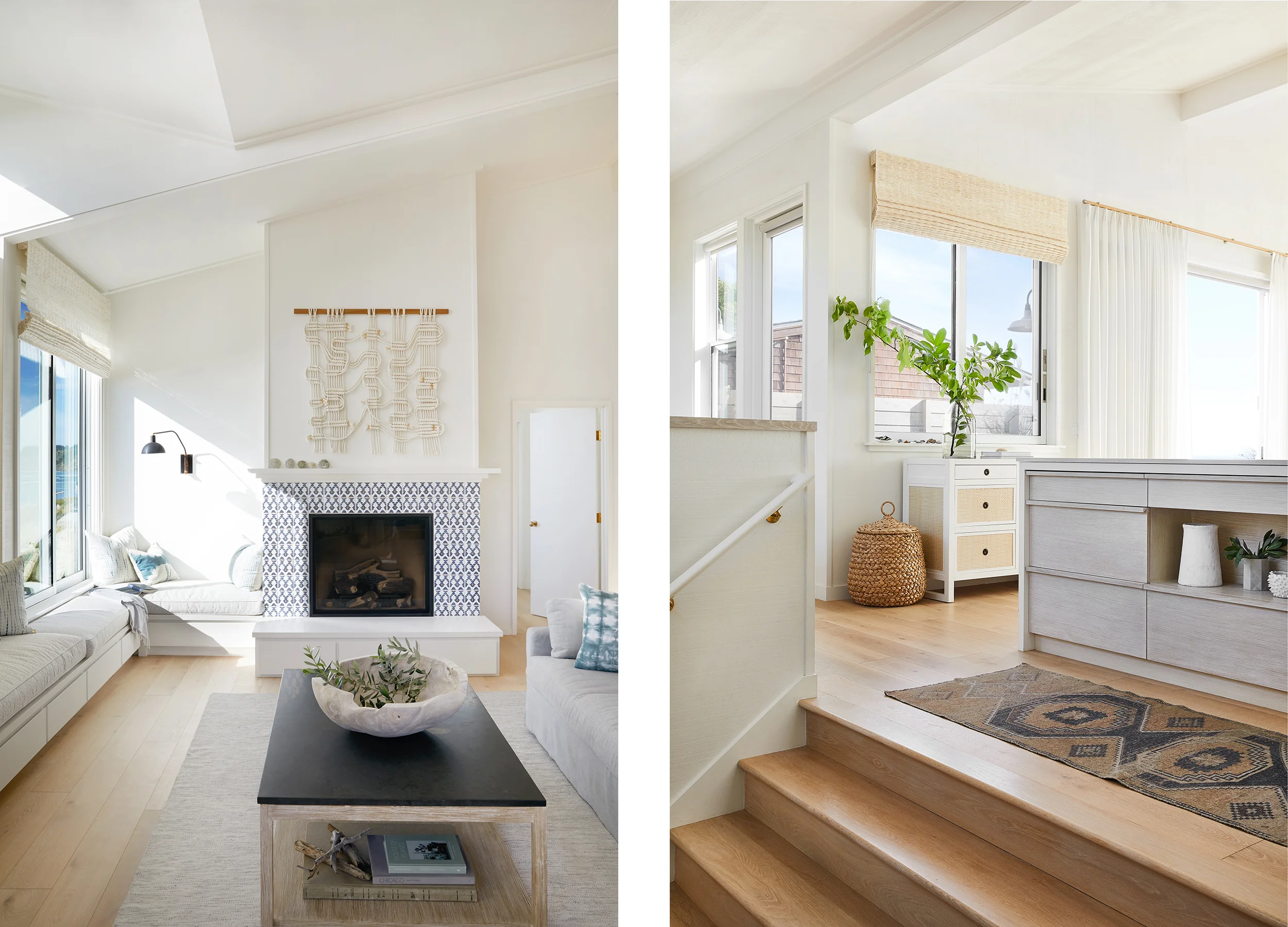 Lauren Nelson Design // Stinson Beach House // Living Room