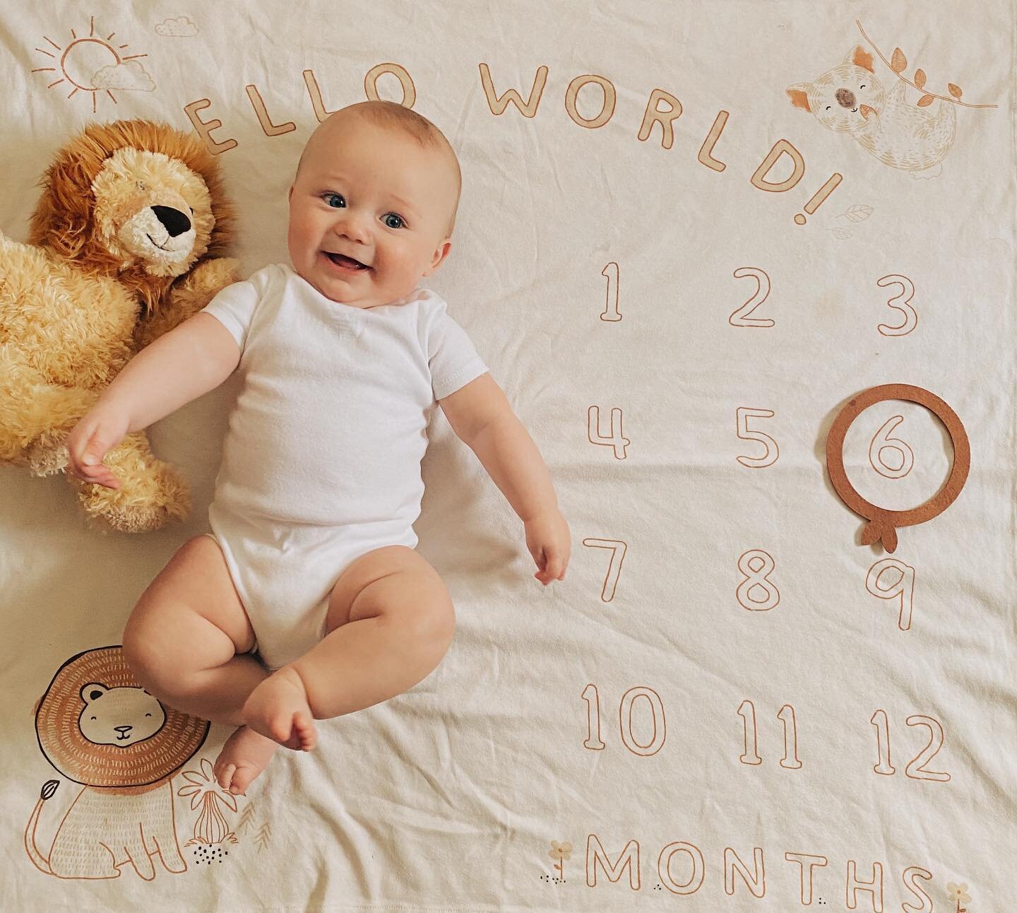 6 months already?? 🥹 Our little guy is growing up so fast! 

Henri has been a roly poly lately!! I think this age is one of my favorites. He babbles, laughs, and is starting to show a lot more personality. He&rsquo;s very expressive, loves keeping e