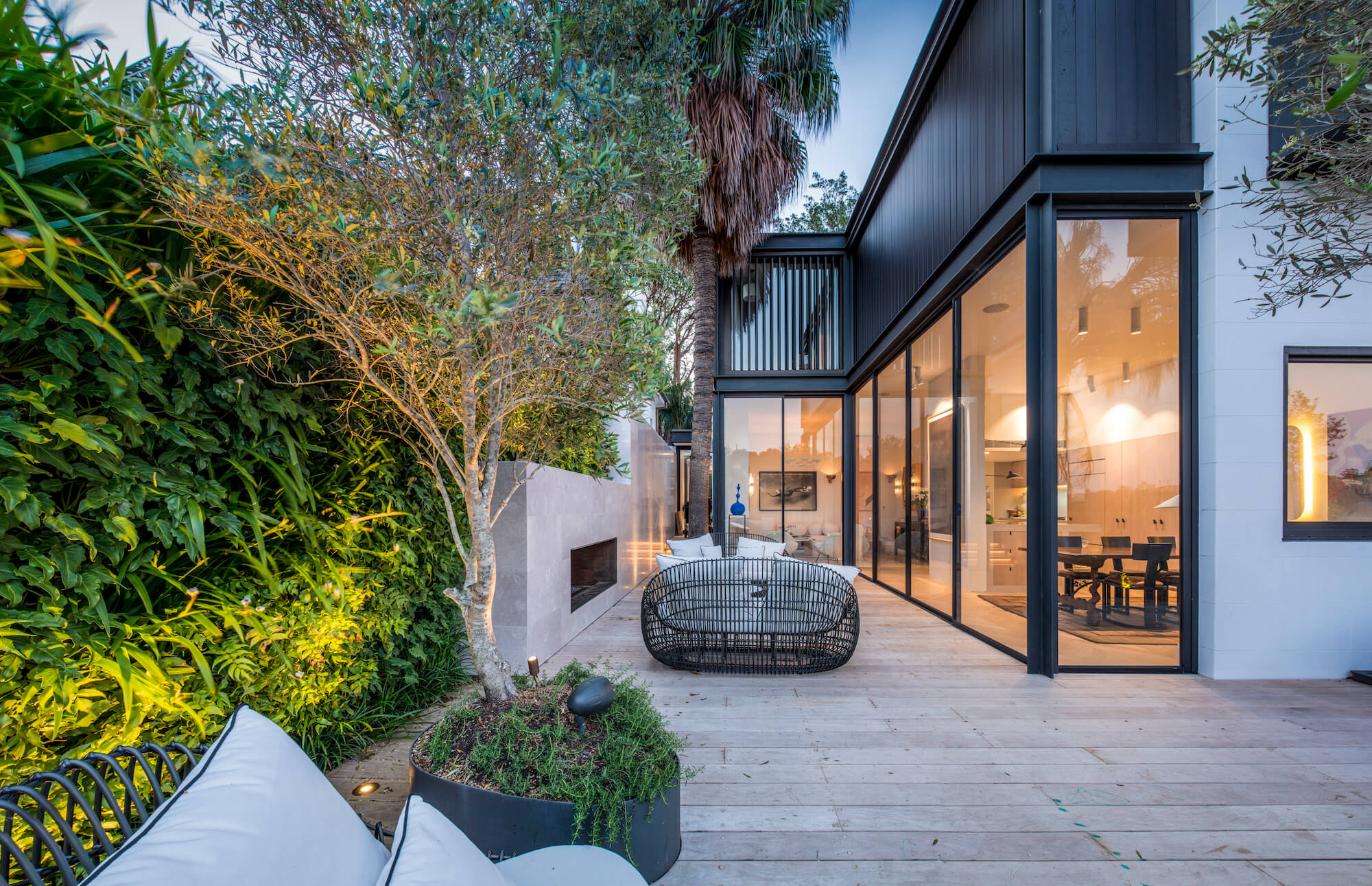 Residential internal & external full renovation for Bear the Builder featuring Dynalite Home Automation.