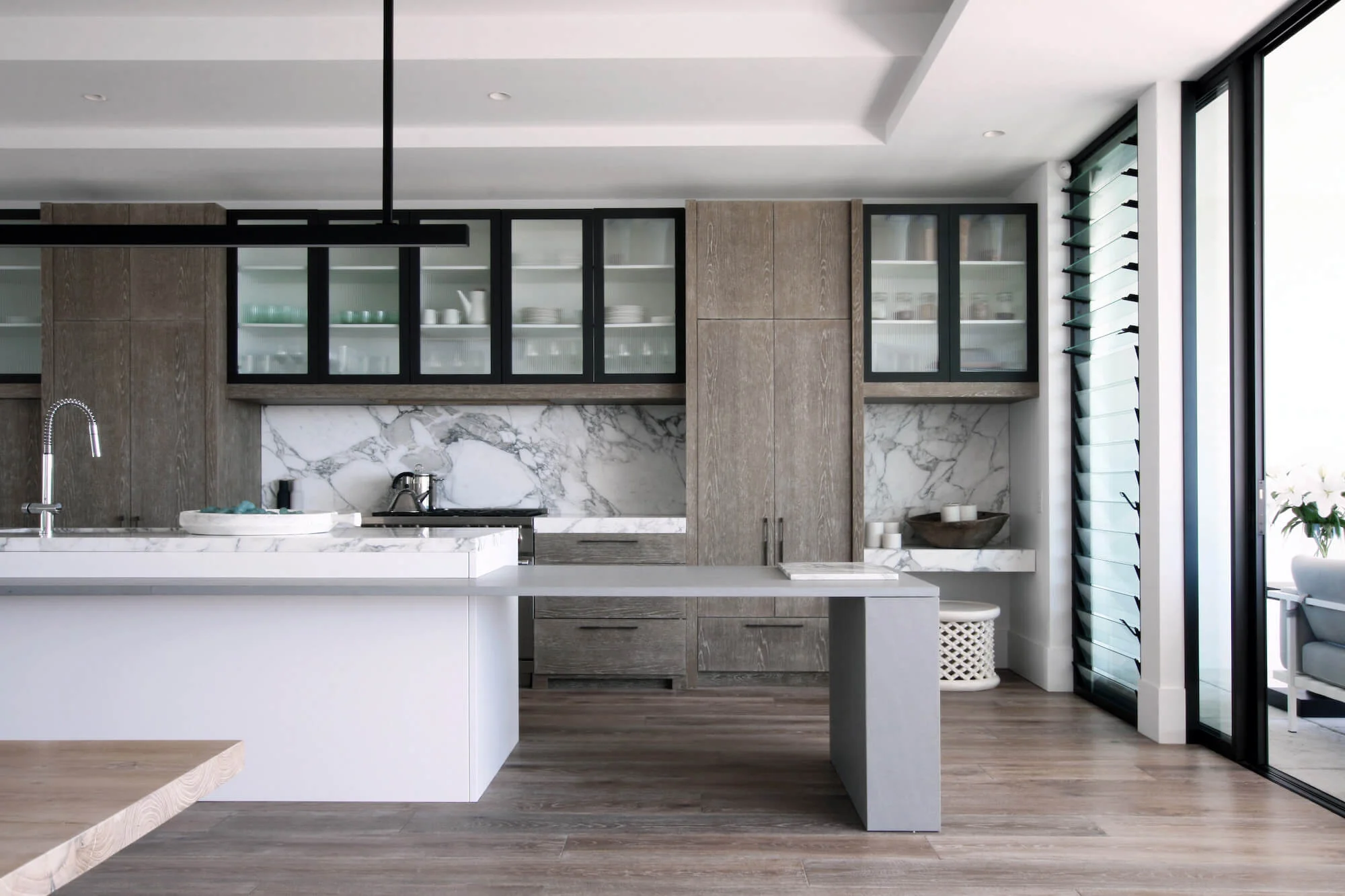 Dylan Farrell Design project – Beach House featuring conventional electrical installation