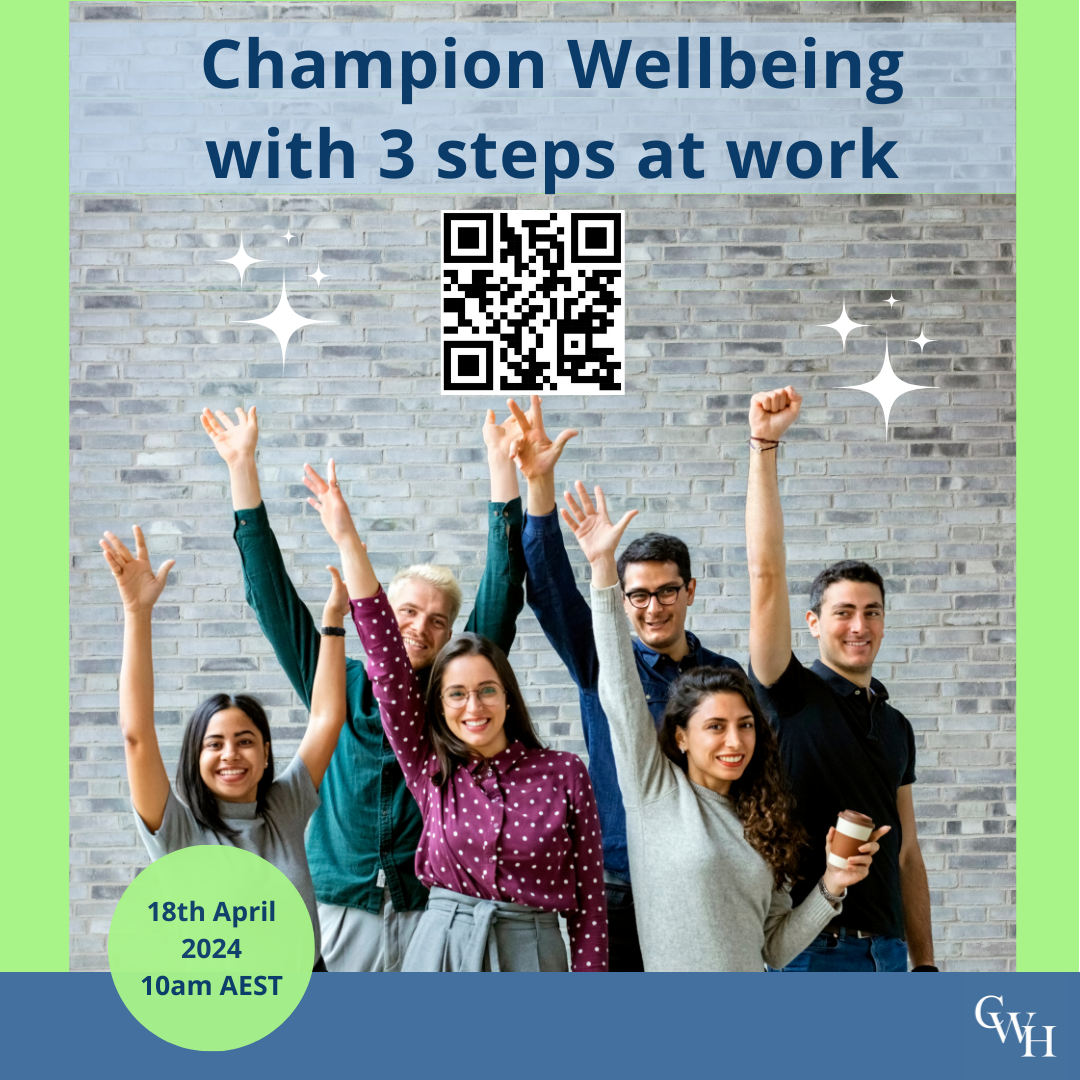 Wellbeing events by CWH — Corporate Wellbeing Hub