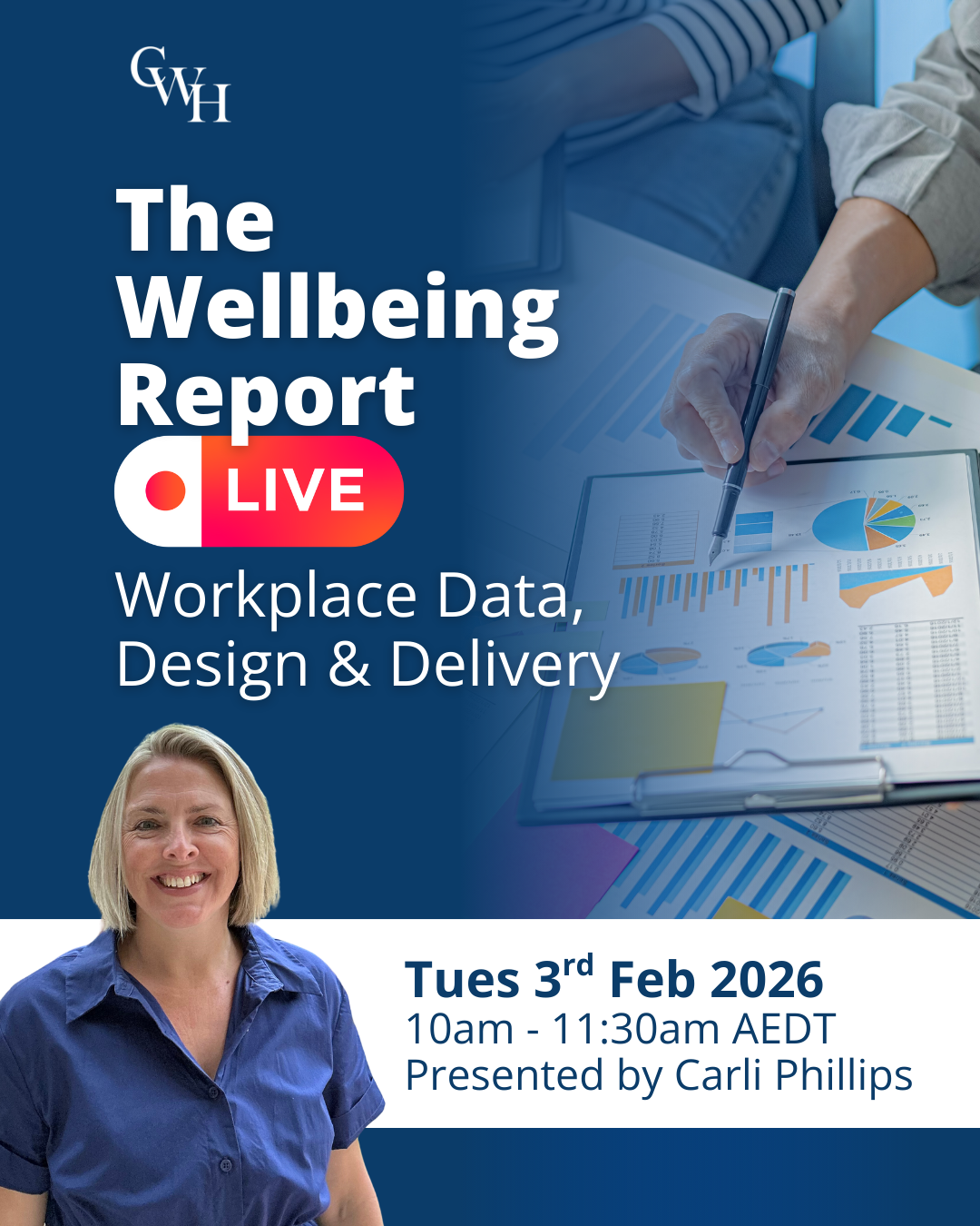 The Wellbeing Report Live: Workplace Data, Design &amp; Delivery