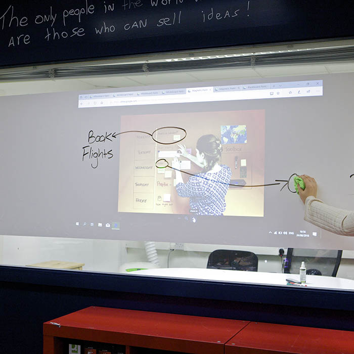 Smarter Surfaces Dry Erase Wallcovering — Enscribe