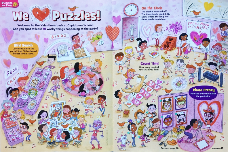 Something New! Highlights Puzzle--Check-Double-Check — Paula J. Becker --  Illustrator