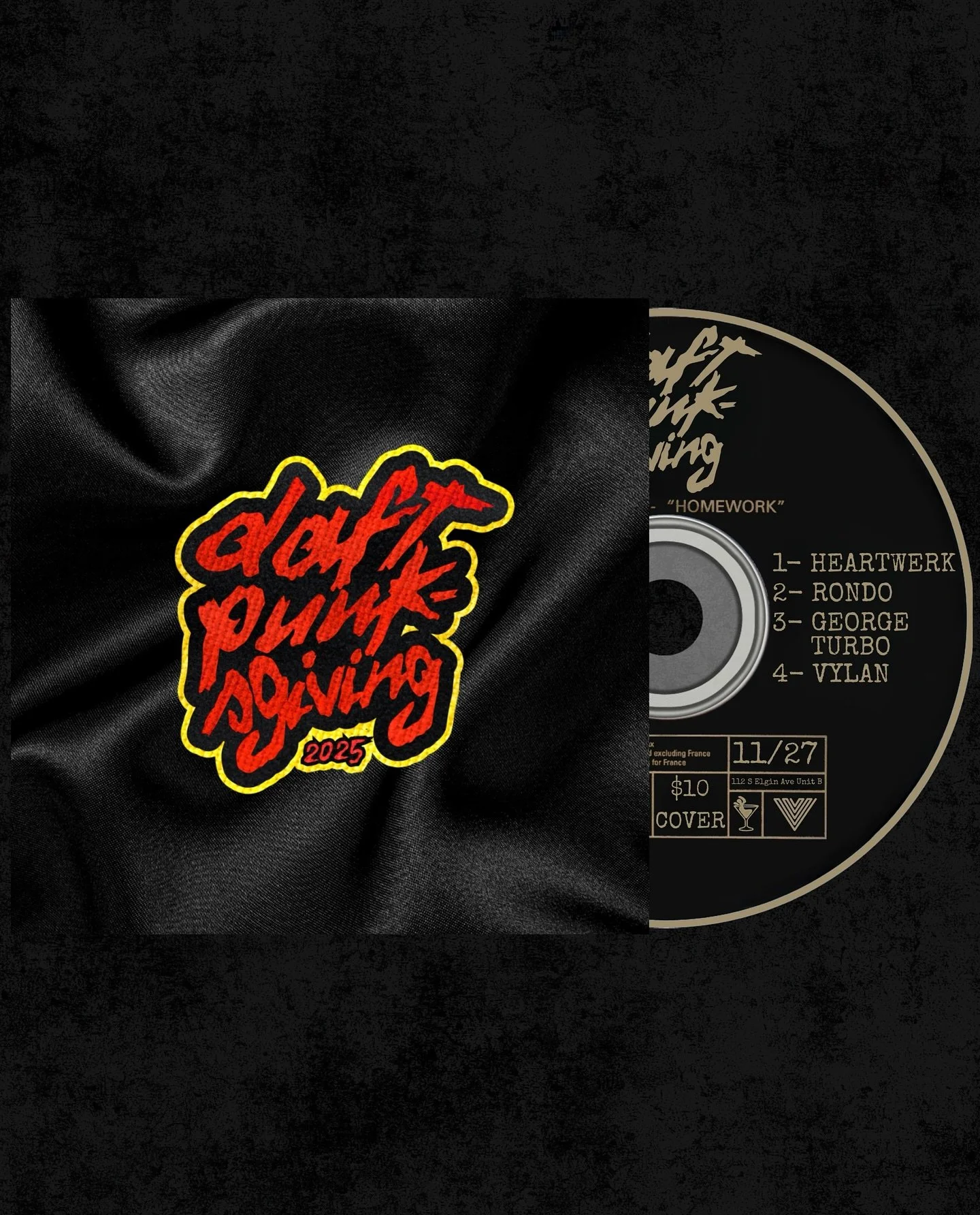 HEAR YE HEAR YE, Daft Punksgiving lineup is here 🤖🪩🔥
And on top of that what a lineup for this weekend to get it started