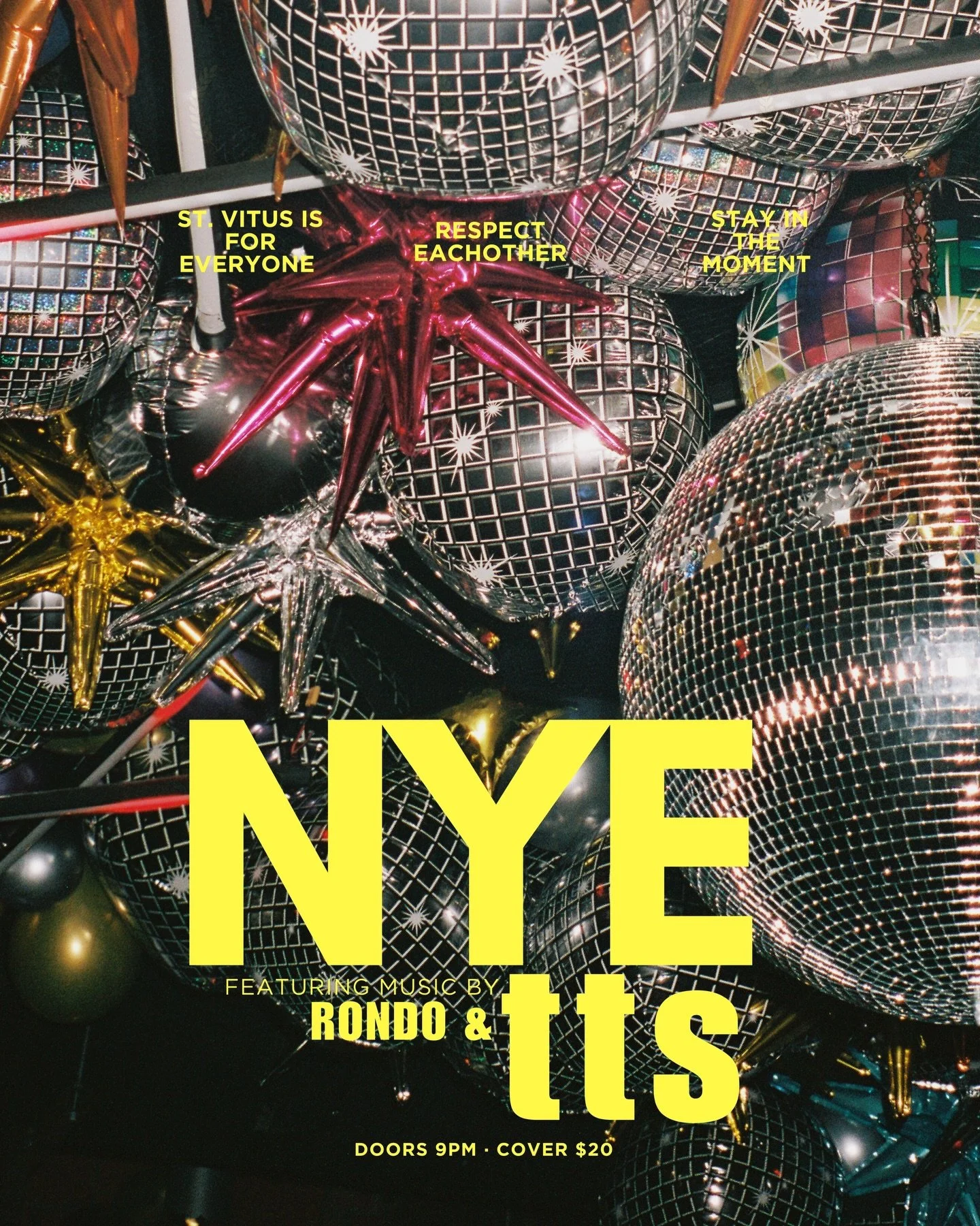 Ready to end/start your year 😎🪩🍾

And you read that right, Thursdays are gonna be fun in 2026 🌎🌍