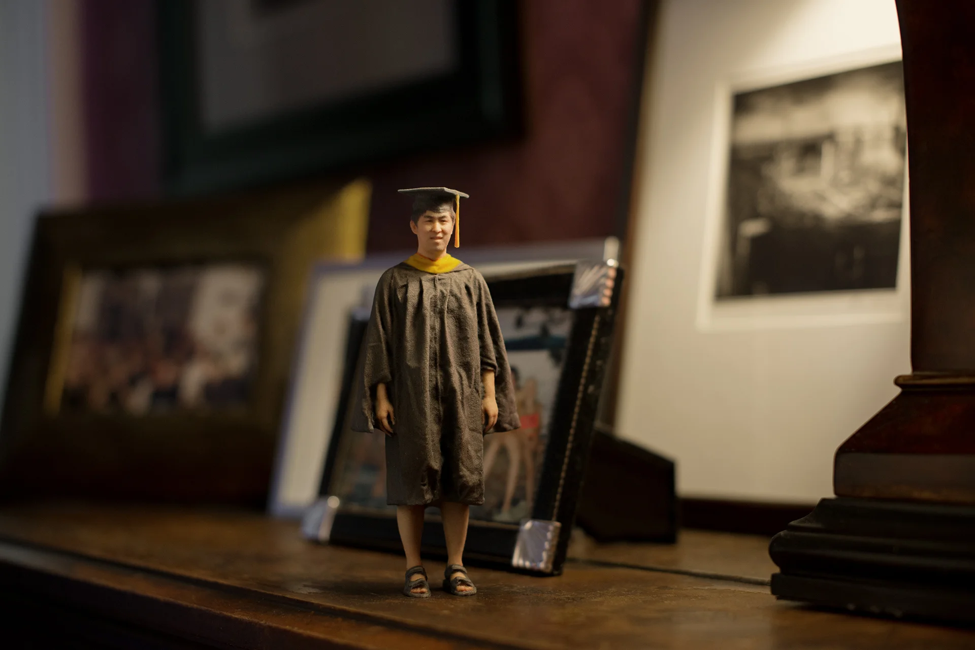 3D photo figurine for newborns
