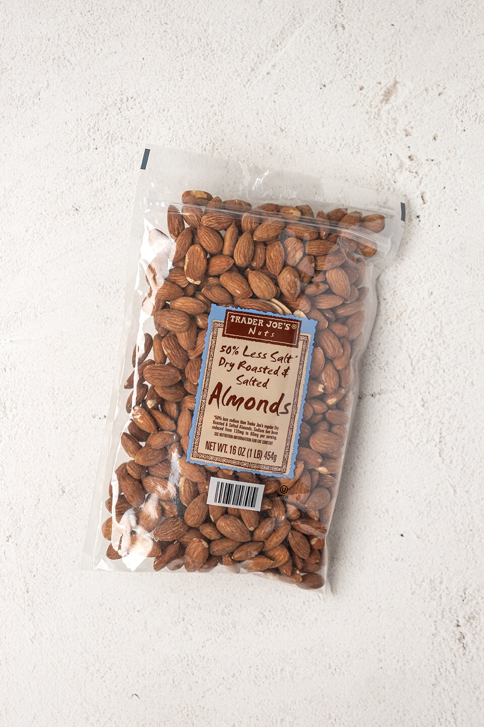 50% Less Salt Roasted Almonds $5.99