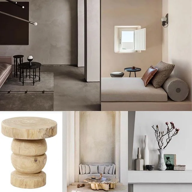 Brainstorming ☀️
.
.
.
#minimalist #apartment #minimalism  #neutral #naturalmaterials #wood #concrete #greyongrey #interiordesign #decoration #moodboard #european #simpleliving #livingroom #details #inspiration #homeideas #cleanlines #love