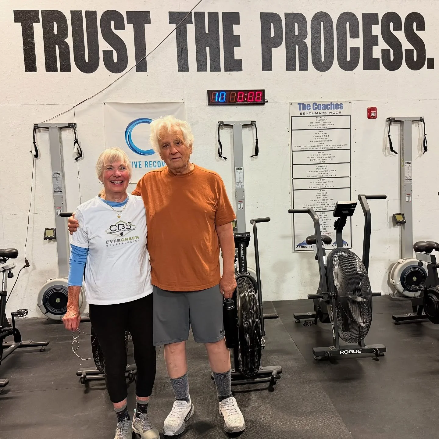 Donna turned 85 last week and Dick joined the 85 club today! 🎉 These two are living proof that fitness keeps you young. Keep showing us how it&rsquo;s done 💪