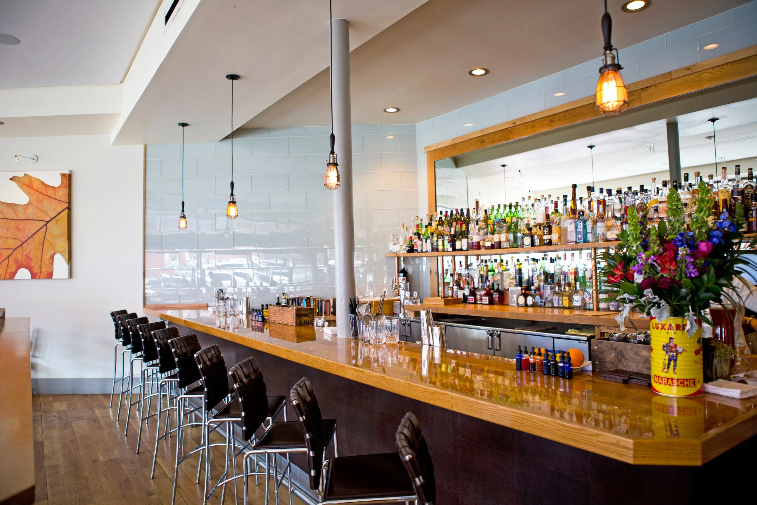 OAK at Fourteenth Est. 2010 Oak is located at 1400 Pearl Street in the heart of Boulder, Colorado. The first restaurant from Bryan Dayton, OAK blends elements of Colorado’s rustic backdrop with Boulder’s hip and contemporary dining scene. The neighborhood restaurant serves Executive Chef/Partner Steven Redzikowski's inventive New American fare, with a focus on the restaurant's wood-burning oven - and has also been celebrated for its unique beverage program and top-notch service.