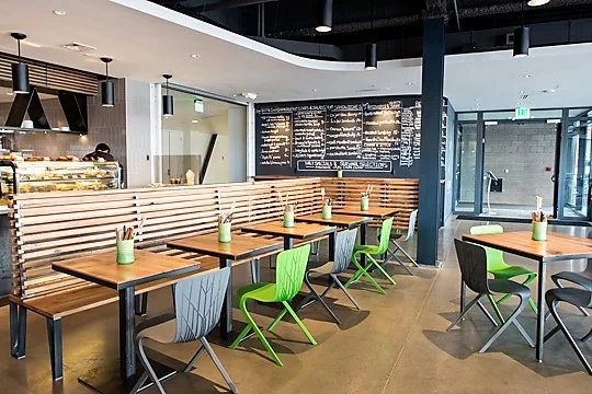 BriDer - Est. 2016 BriDer is Dayton’s first foray into the fast-casual dining space. Located on the ground level of the Nichols Building in downtown Denver, BriDer is an all-day rotisserie and seasonal market concept that is available for dine-in/take-out. The restaurant, helmed by Executive Chef/Partner Chase Devitt, boasts only made-from-scratch, ingredient-driven offerings prepared with the utmost care and attention. The focus here is around the rotisserie-cooked meats, straight from BriDer’s state-of-the-art Rotisol oven.