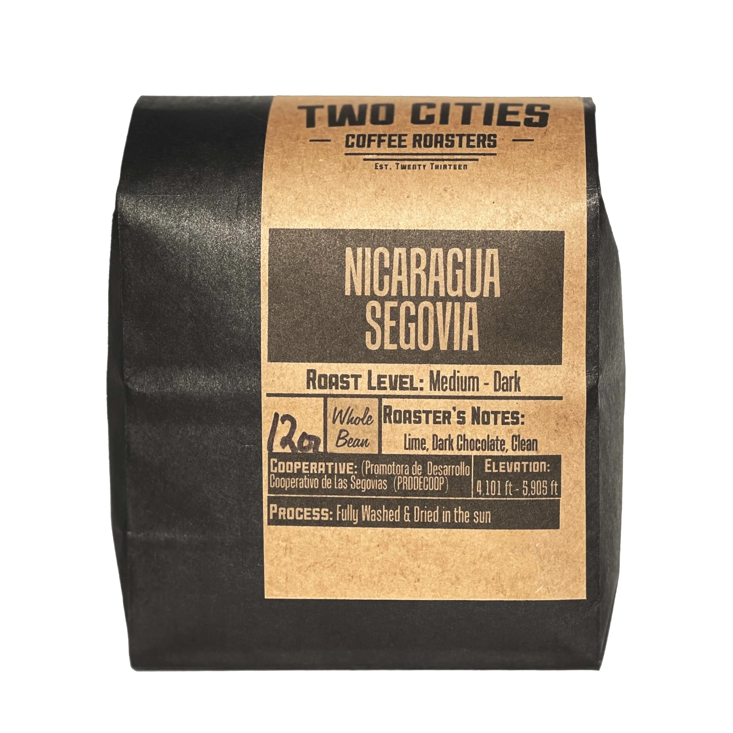 Nicaragua Segovia 12oz fresh roasted Coffee Beans