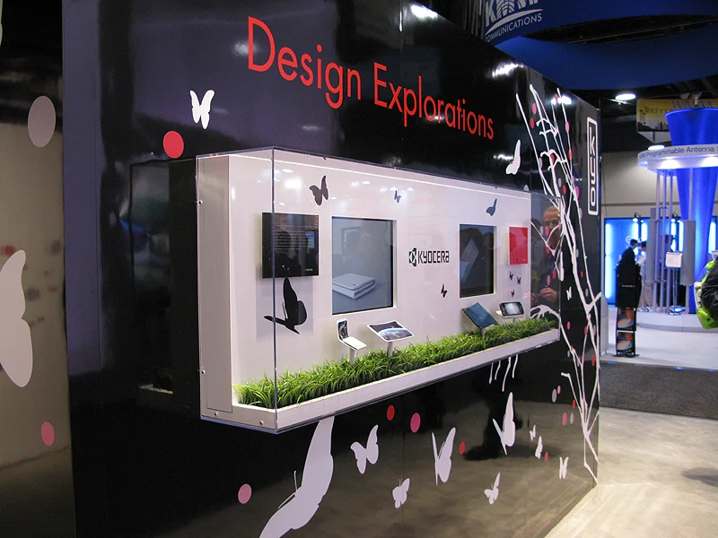  CTIA VEGAS TRADESHOW BOOTH for KYOCERA - lead designer 